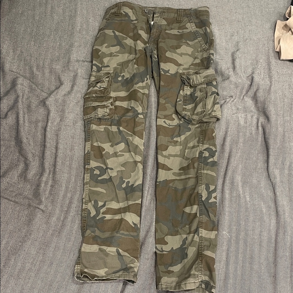 Wrangler Men's Cargo Pants - Camouflage